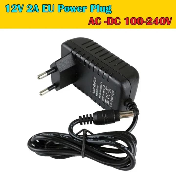 Cctv Camera Power Adapter Ac 100-240v To Dc 12v 2a Power Supply 2