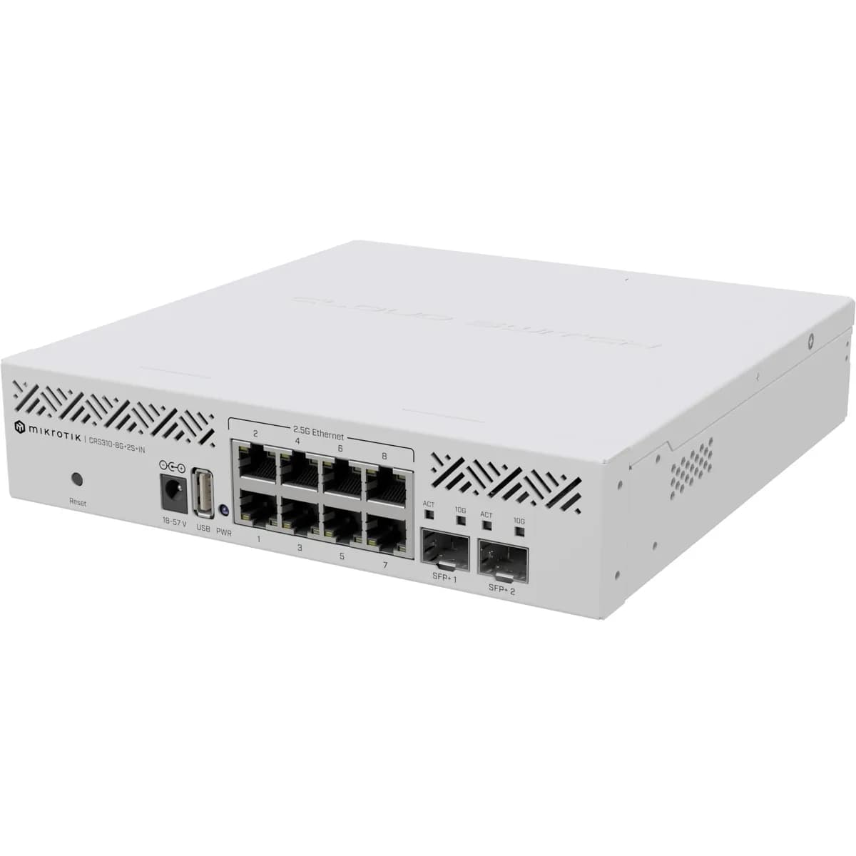 MikroTik CRS310-8G+2S+IN 8-Port 2.5G Switch with 2 SFP+ 4