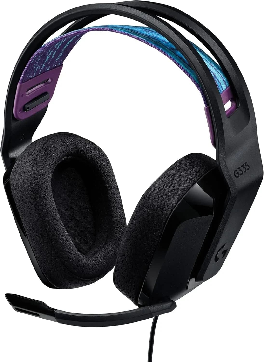 Logitech G335 Wired Gaming Headset - With Flip To Mute Microphone 2