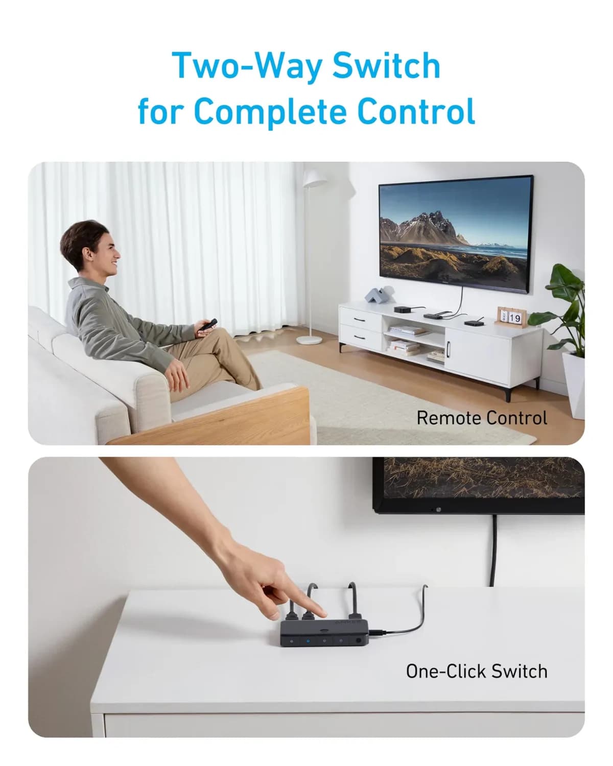 Anker A83H2 4-in-1 4K HDMI Switch 3