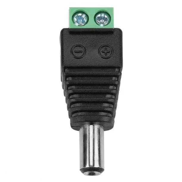 Cctv Dc Power Male Jack Connector - 10 Pieces 5