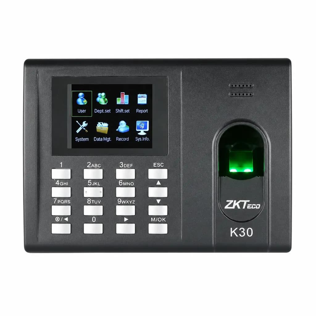 ZKTeco K30 Pro Biometric Fingerprint Time Attendance & Access Control Terminal