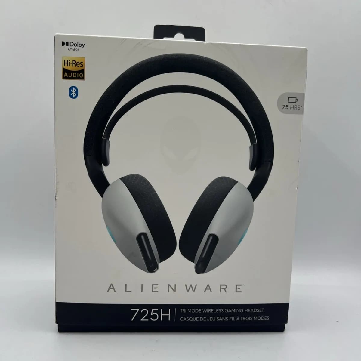 Alienware Tri-mode Wireless Gaming Headset Aw725h - Wired/wireless, Bluetooth 5.3, Audio Output - 20 Hz 6