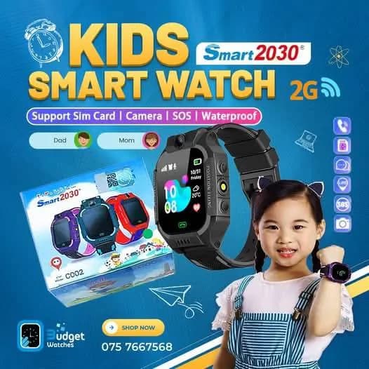 GPS Tracker Smartwatch for Kids with Built-in Camera – Model C002 2