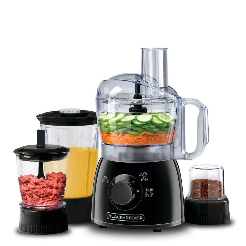 Black+Decker KR43-B5 400W Food Processor with Blender & Grinder 2