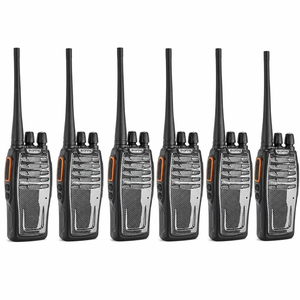 Baofeng BF-A5 5W Walkie Talkie Two-Way Radio 400-470MHz – 6 Pieces