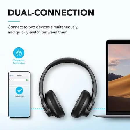 Anker Soundcore Life Q20i Hybrid Active Noise Cancelling Headphones 4