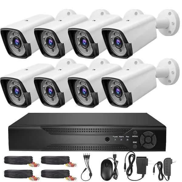 CCTV Super Quality 1080P AHD 8-Channel DVR System with Outdoor & Indoor Cameras 2