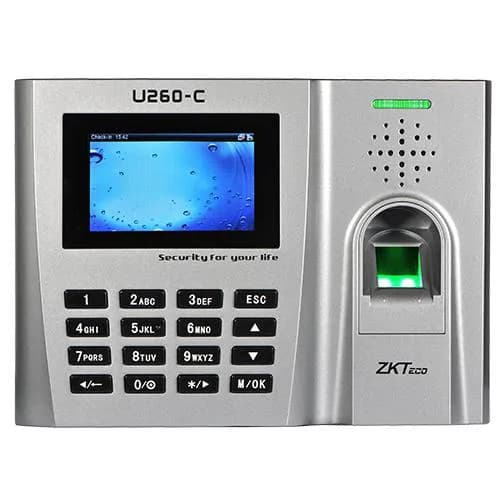 ZKTeco U260 Biometric Fingerprint Access Control & Attendance Time Clock + IC Card 3