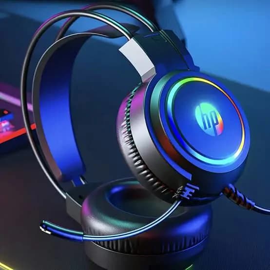 Hp H100 Backlight Usb Wired Gaming Headset For Pc Computers Games 4