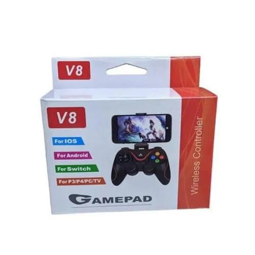 V8 Bluetooth Wireless Gaming Controller Grip Pad 2