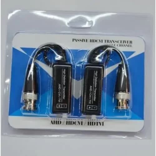HD CCTV Via Twisted Pairs Adapter Balun Male BNC 4 Pairs 4