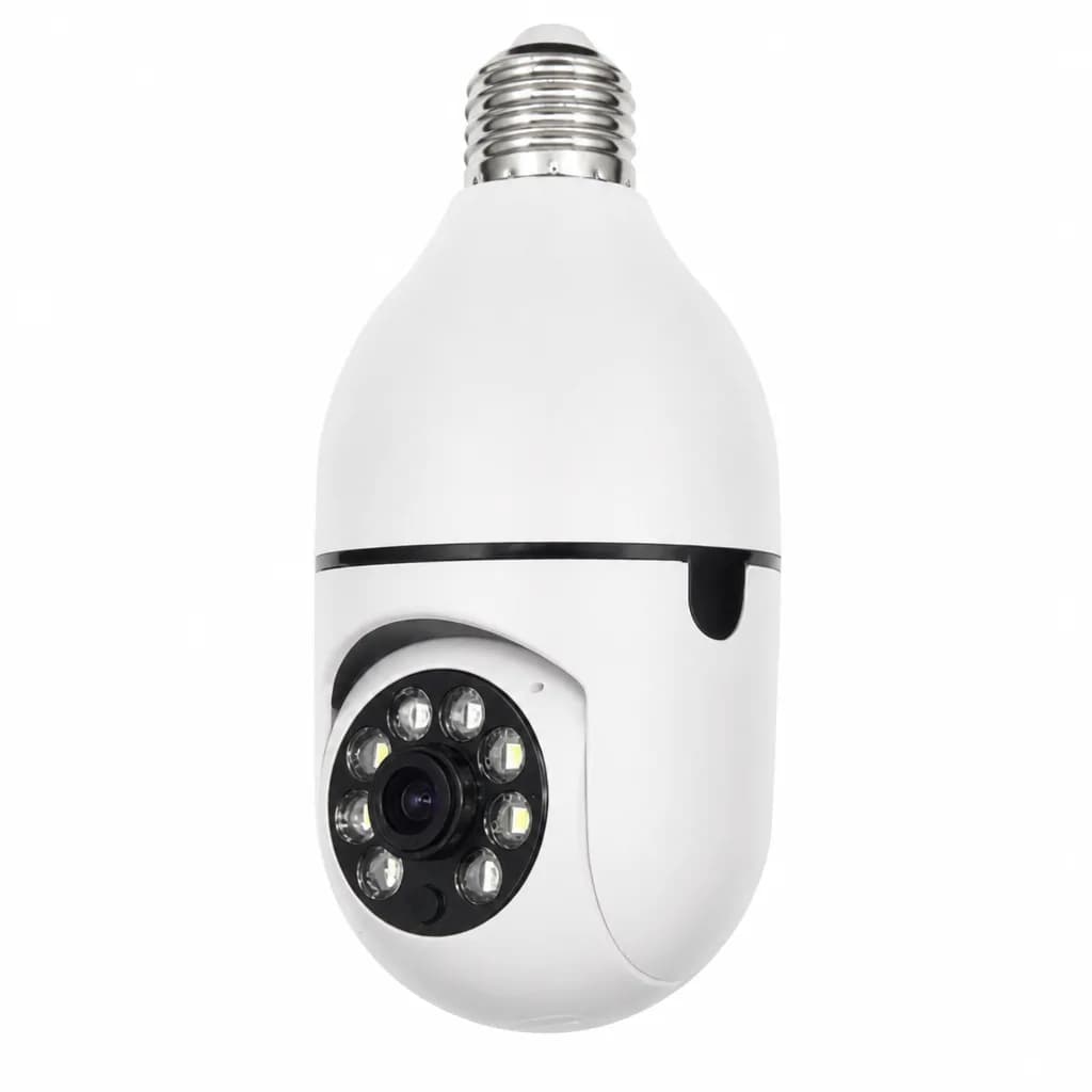 360° Panoramic Wifi Camera With Hd Resolution + Ir Led