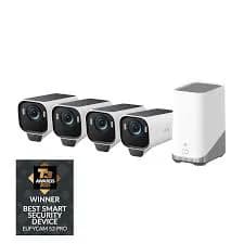 Anker Eufy Security EufyCam S3 Pro 4-Cam Kit + SoloCam S340 4