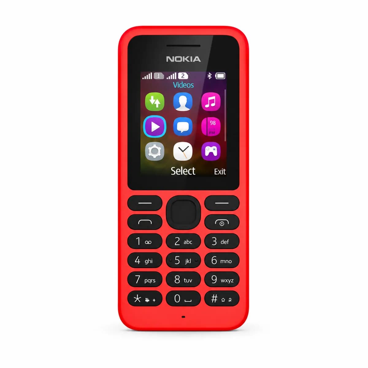Nokia 130 Button Phone 1.8 Inch 1020mAh 4