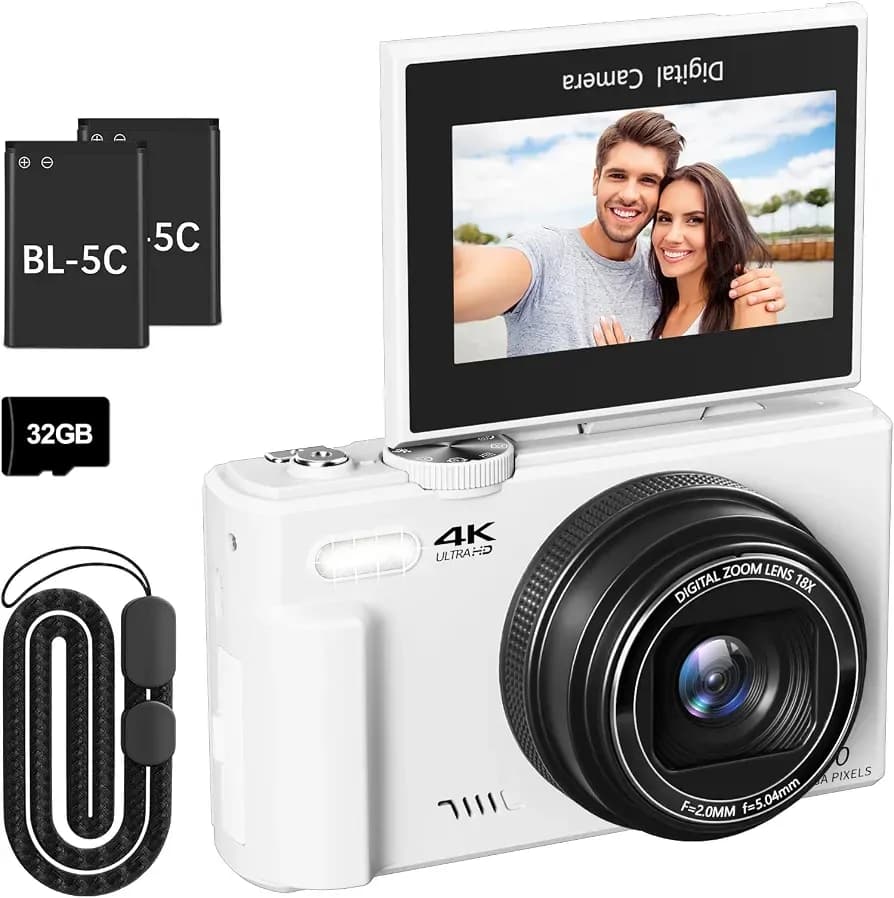 18x Optical Zoom 4k Hd Digital Camera 2