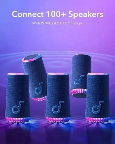 Anker Soundcore Glow Portable Speaker 360 Sound 30W 4