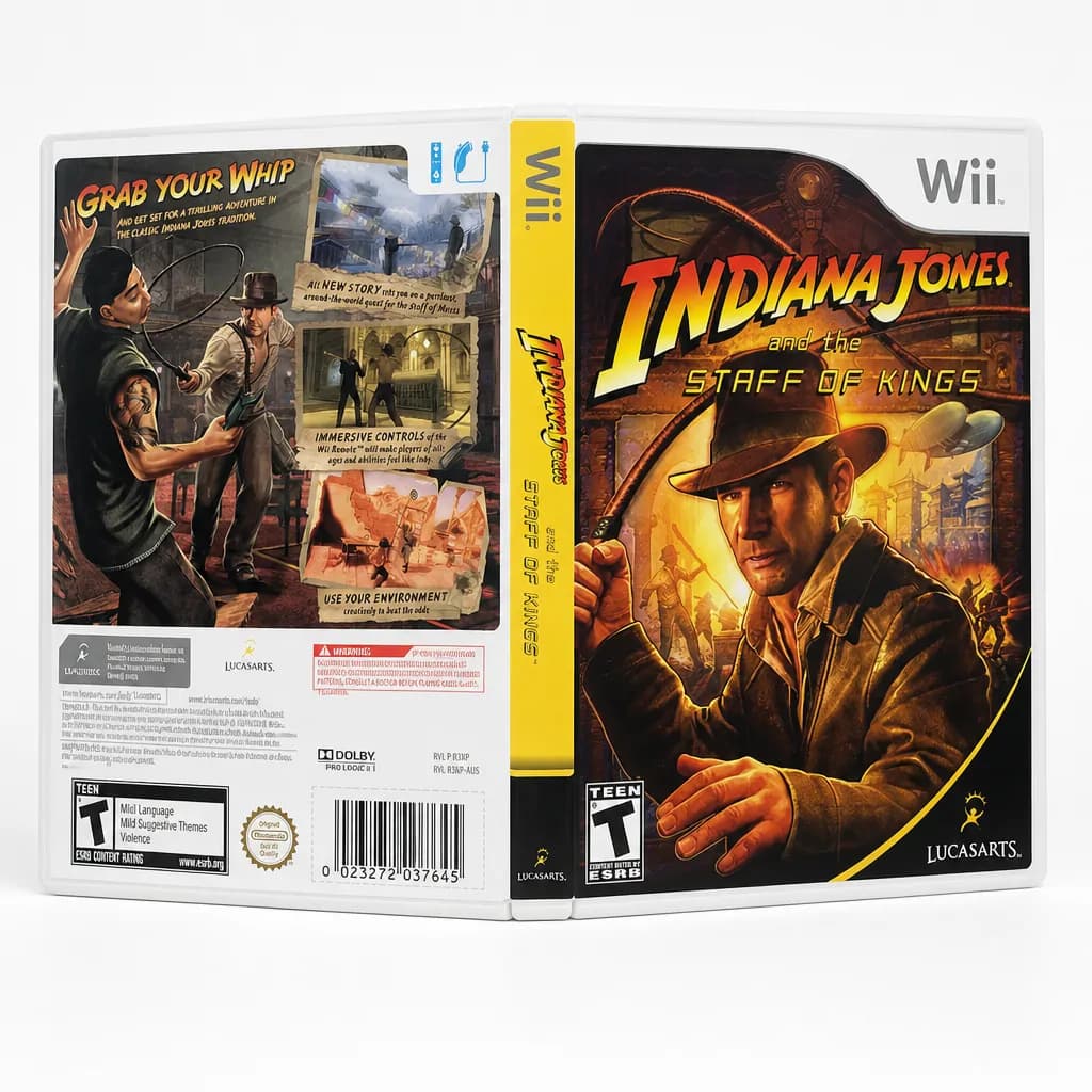Indiana Jones And The Staff Of Kings – Nintendo Wii