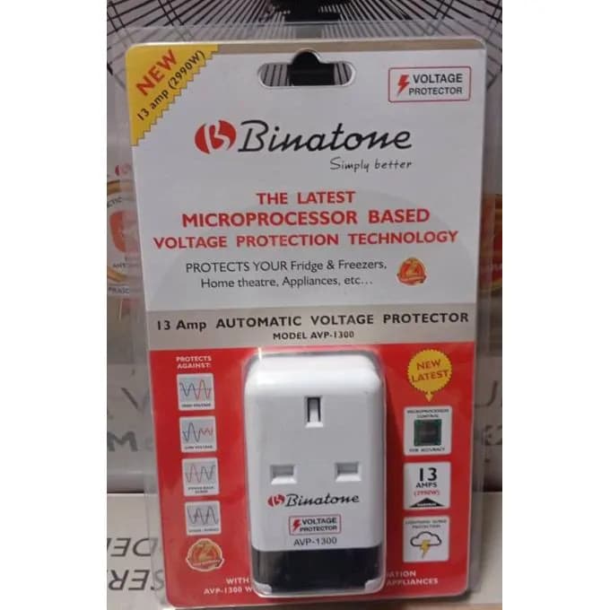 Binatone Automatic Voltage Protector Avp 1300 4