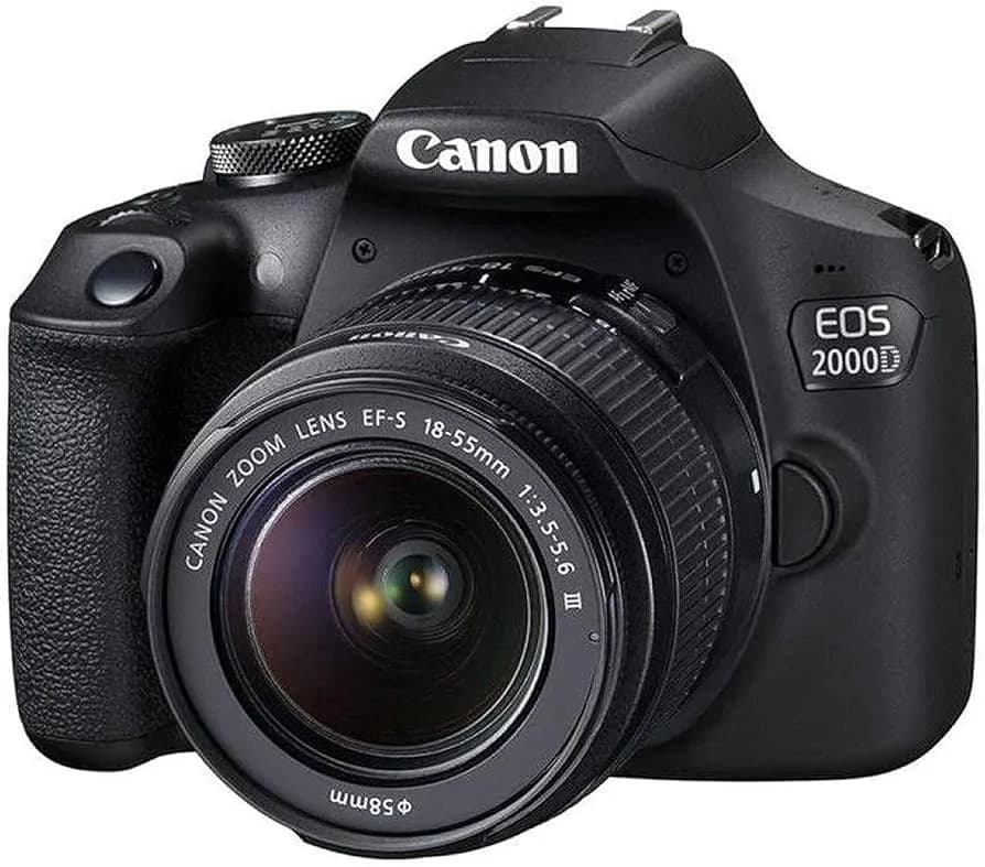 Canon Camera Eos 2000D Kit 4