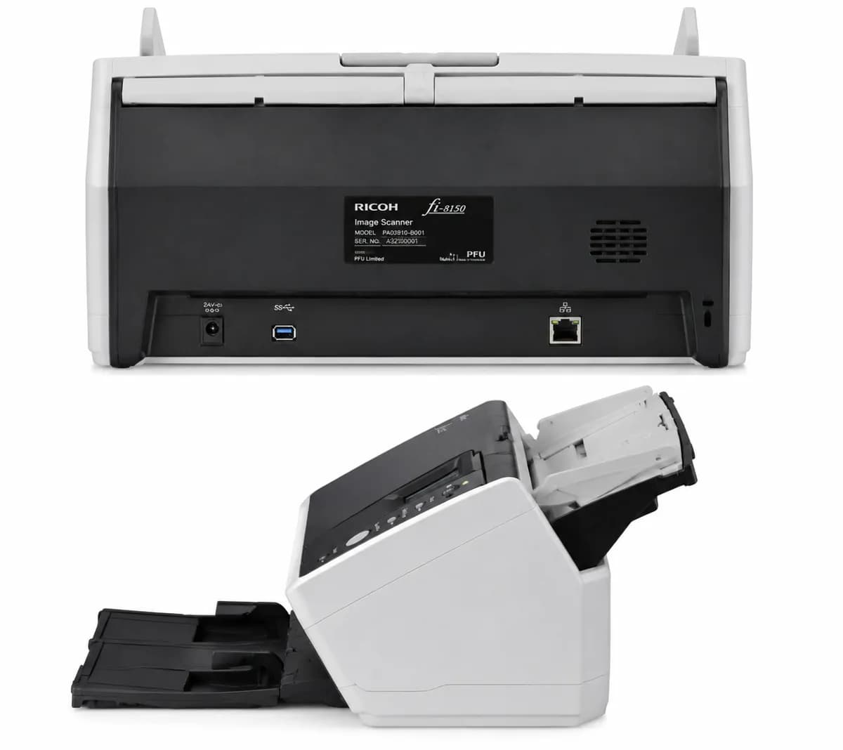 Fujitsu Ricoh Fi 8150 A4 Document Scanner 3