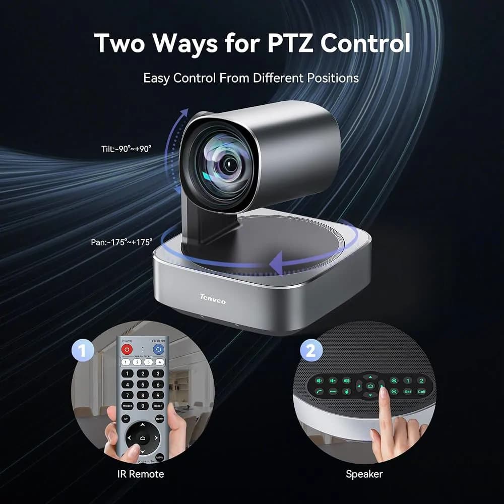 Tenveo Va612 Group Ultra Hd Ptz Camera With 12x Optical Zoom 3