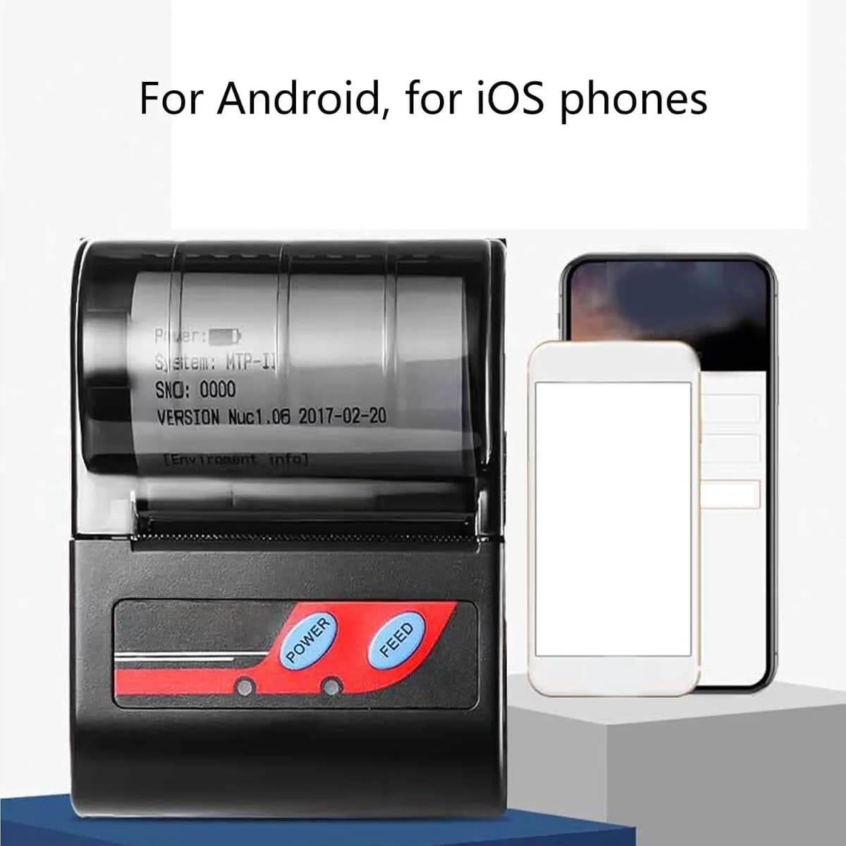 Mini Portable Bluetooth Printer - Thermal Printer 6