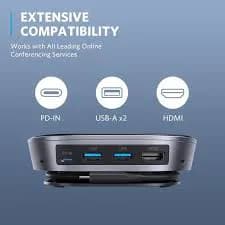 Anker Powerconf S360 Usb Speakerphone With 4-Ports 3