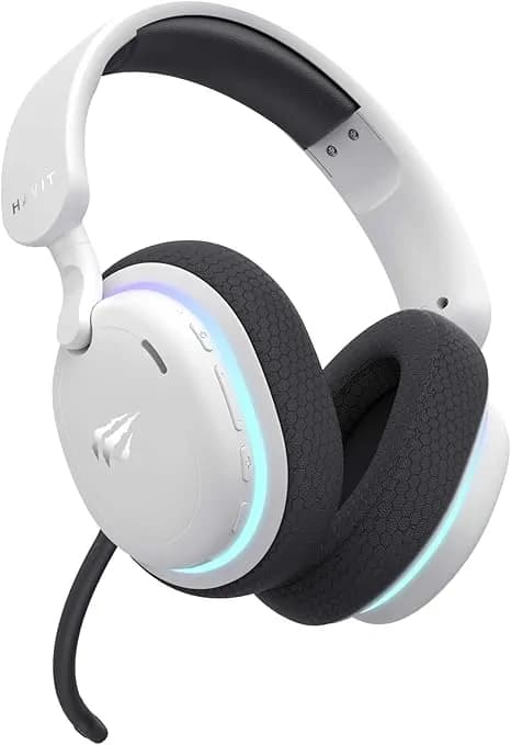havit Fuxi-H7 Wireless Gaming Headset, 2.4GHz USB Wireless Gaming Headsets for PS5, PS4, PC 3
