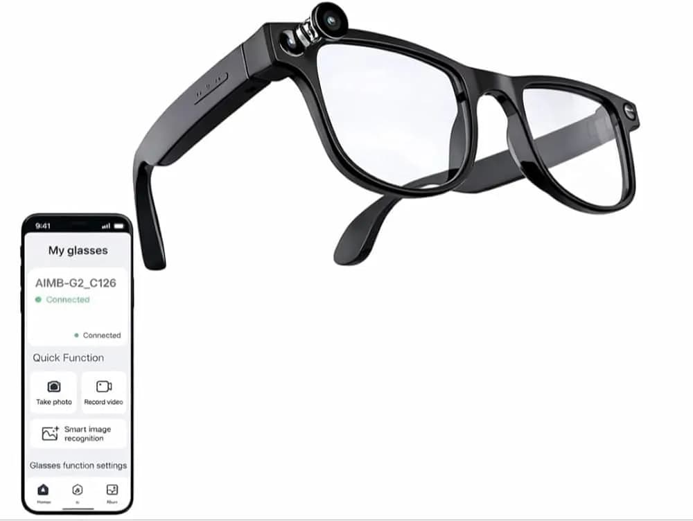 Smart Ai Glasses With Camera Recording- Wireless Intelligent 3