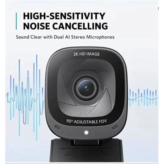 Anker PowerConf C200 2K Mac & PC USB Webcam 4