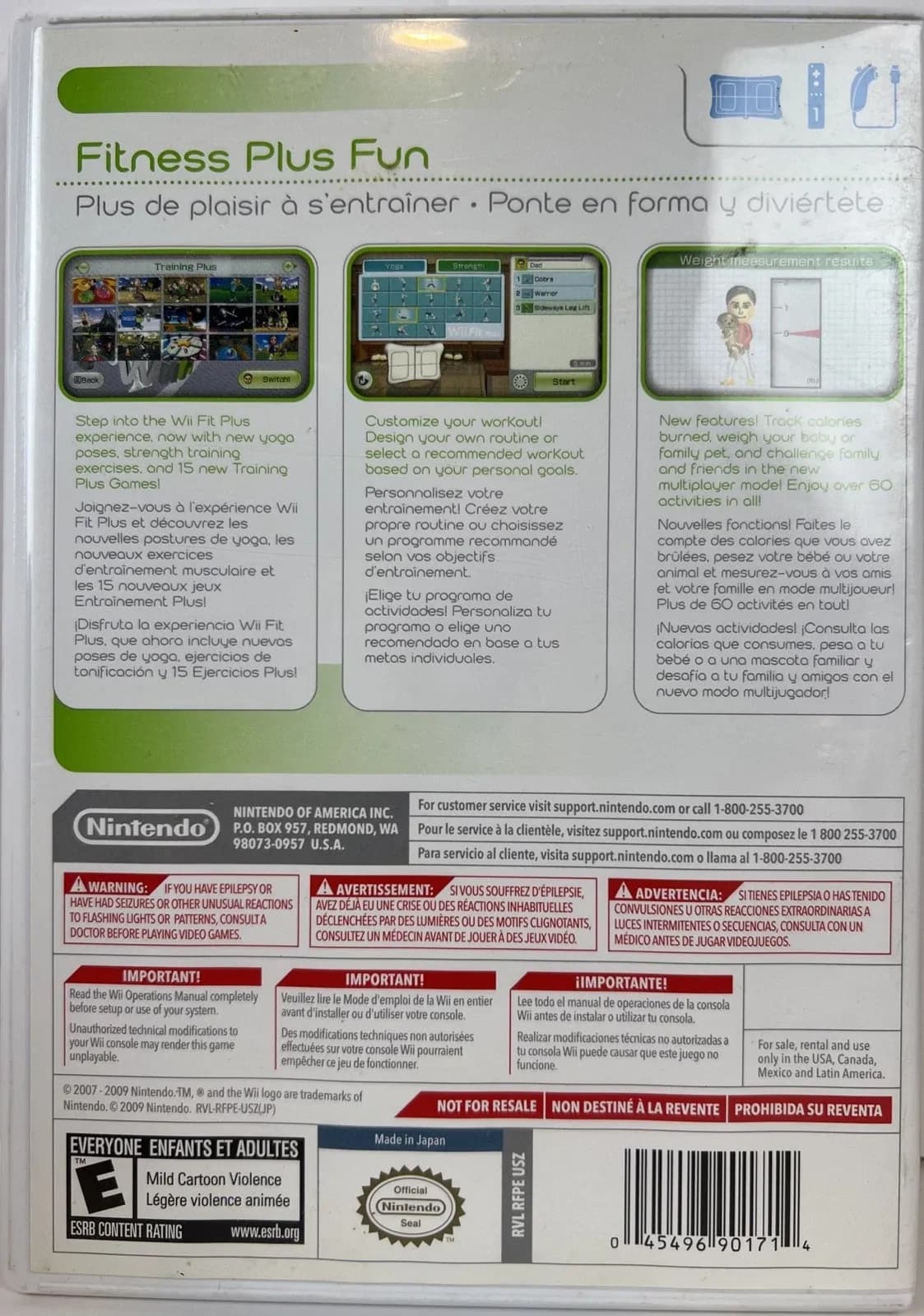 Nintendo Wii Wii Fit Plus Pal 2