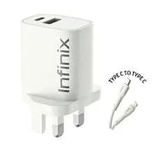 Infinix XC20UK+XDC53(GaN 20W Charger+Type C Cable) 2