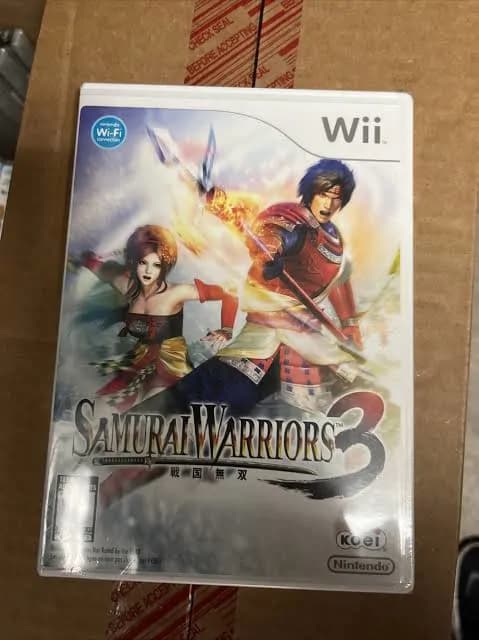 Nintendo Wii Samurai Warriors 3 3