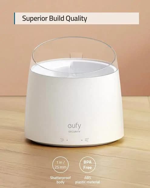 Eufy Smart Pet Water Fountain White 3