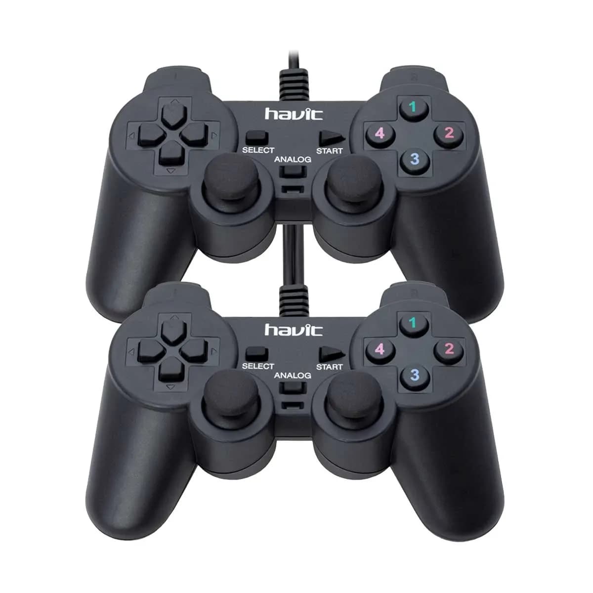 Havit Double Wired Gamepad - Black 2