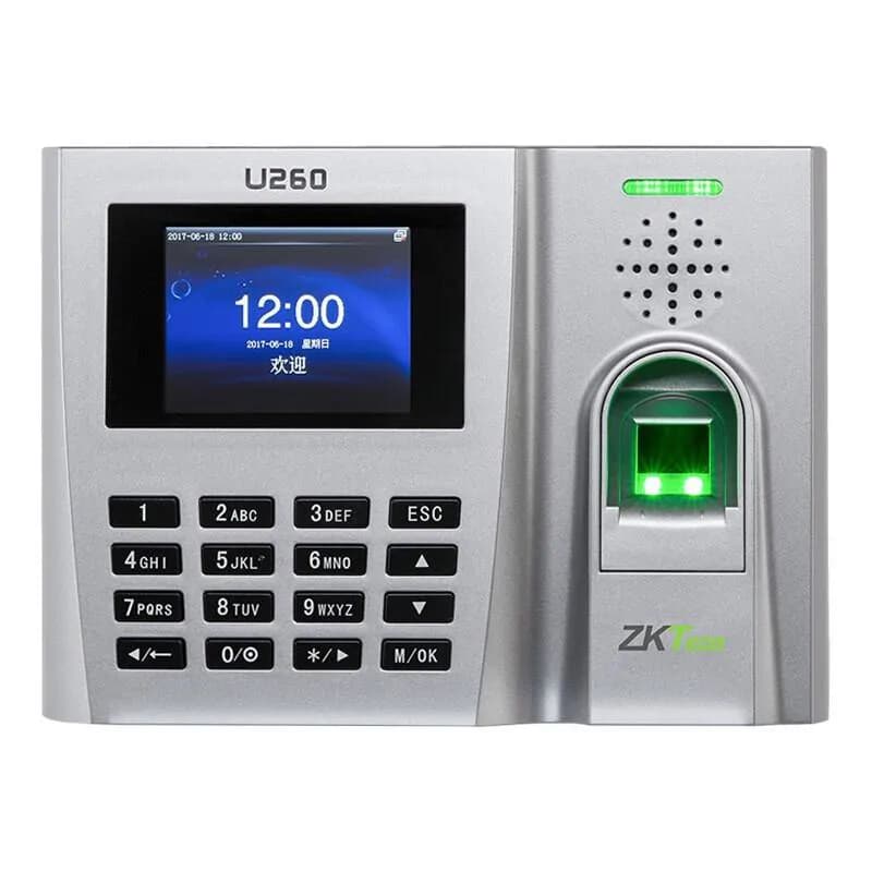 ZKTeco U260 Biometric Fingerprint Access Control & Attendance Time Clock + IC Card 4