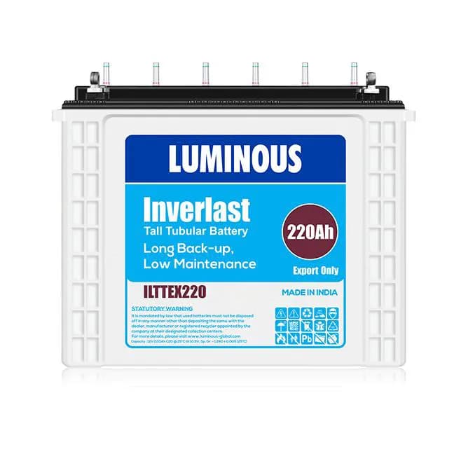Inverlex 220Ah Tubular Inverter Battery 4