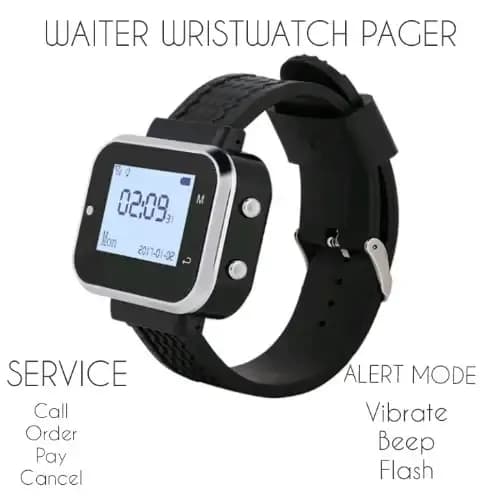 Caleocom Waiter Smart Digital Wristwatch Pager 2