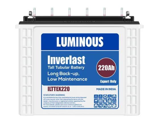 Inverlex 220Ah Tubular Inverter Battery 2