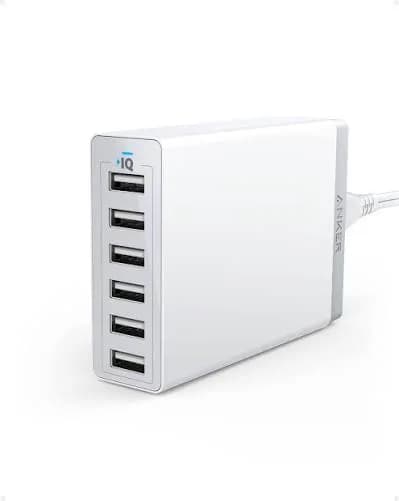 Anker 30W 6 Port USB Charger 3