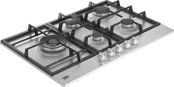 Beko HQAW75225SX 75cm 5 Burner Gas Hob 4