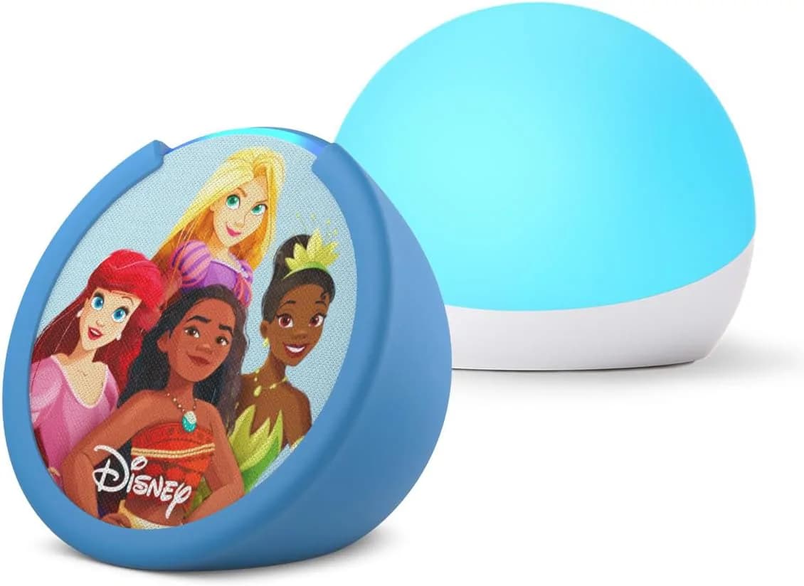 Amazon Echo Pop Kids Disney Princess Smart Speaker