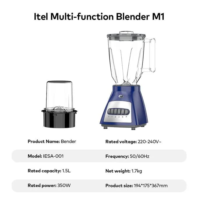 Itel Blender M1 Lite IESA-001A 3