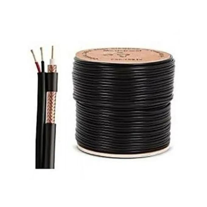 RG59 CCTV Camera Coaxial & Power Cable - 305m