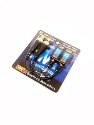 6 Pairs Tvi/cvi/ahd Pive Twisted Pair Video Balun Male Bnc Hd Cctv 4