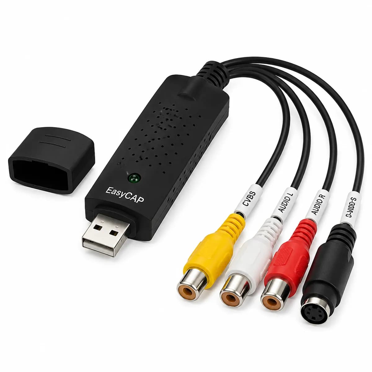 EasyCAP USB DVR Video Adapter with Audio Cable 4