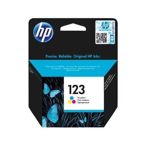 HP 123 Ink Cartridges Black and TriColour 5