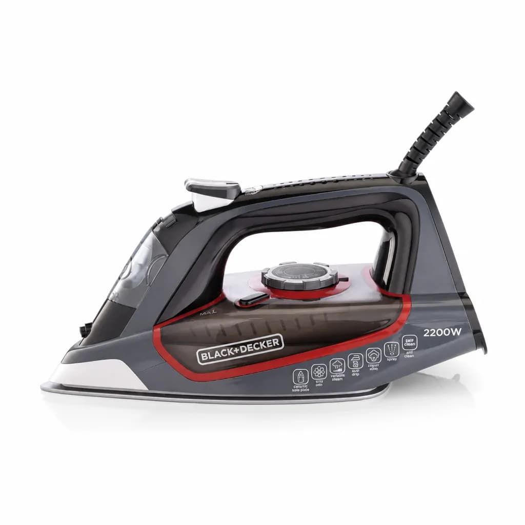 BLACK+DECKER X2050 2200W Steam Iron with Ceramic Soleplate