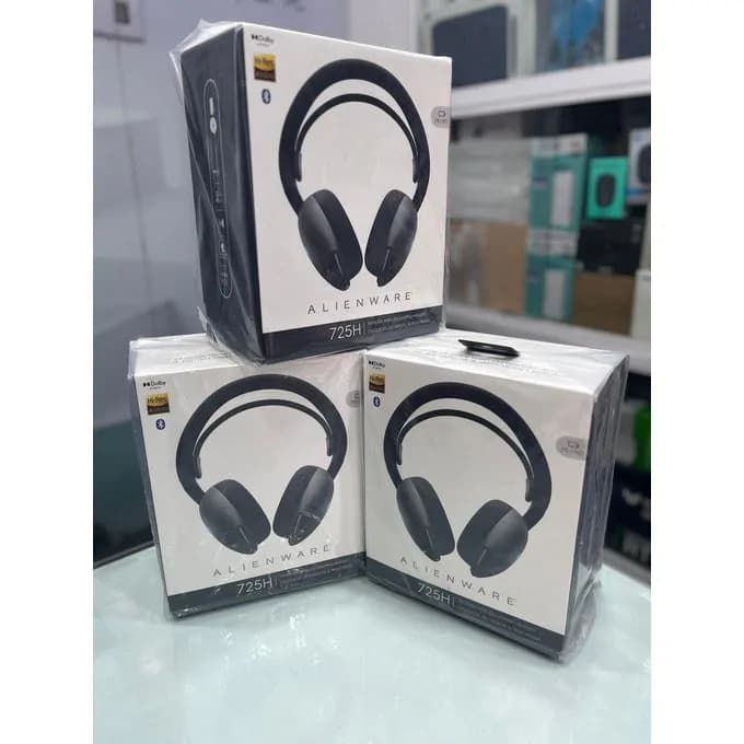 Alienware Tri-mode Wireless Gaming Headset Aw725h - Wired/wireless, Bluetooth 5.3, Audio Output - 20 Hz 4